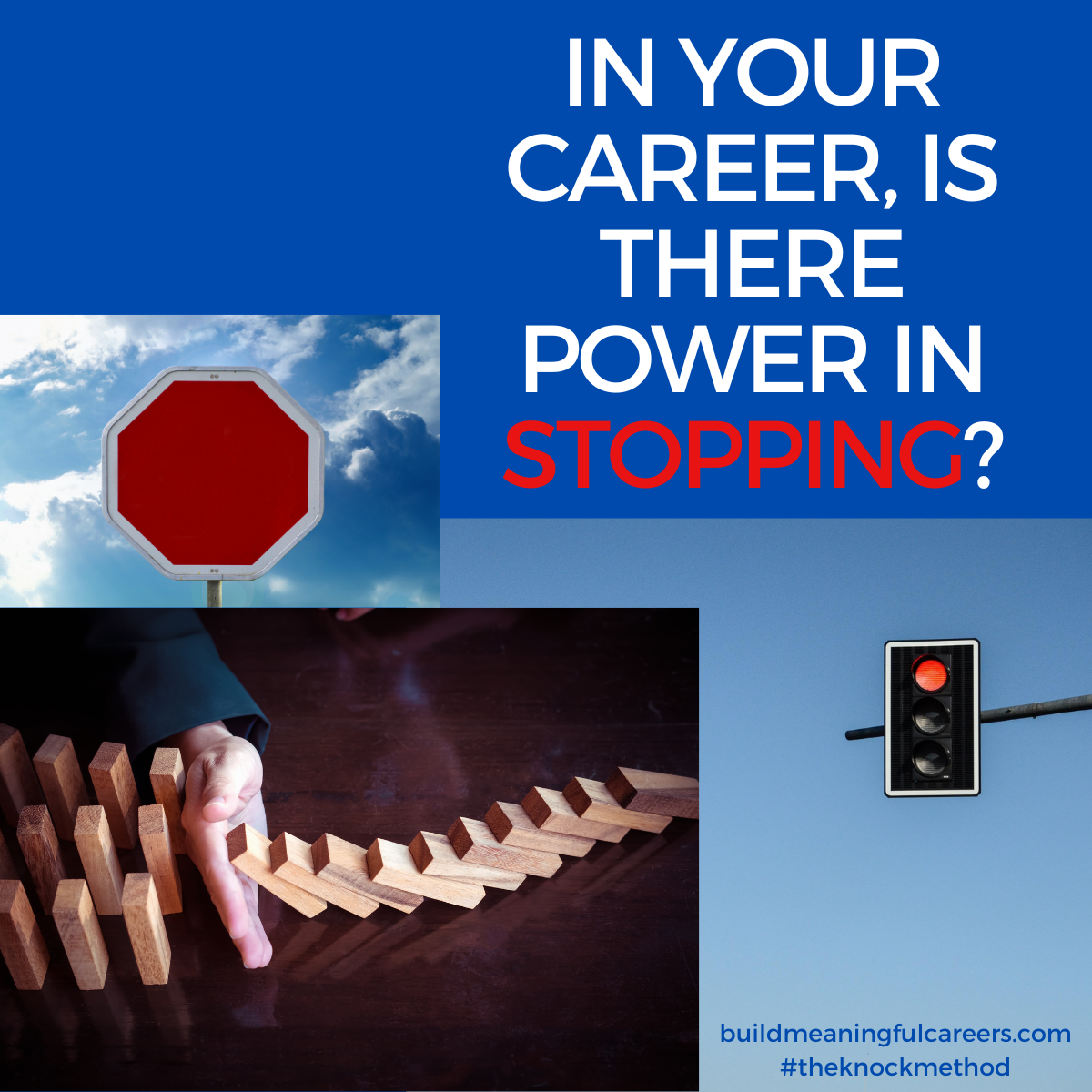 In Your Career, is there Power in Stopping?