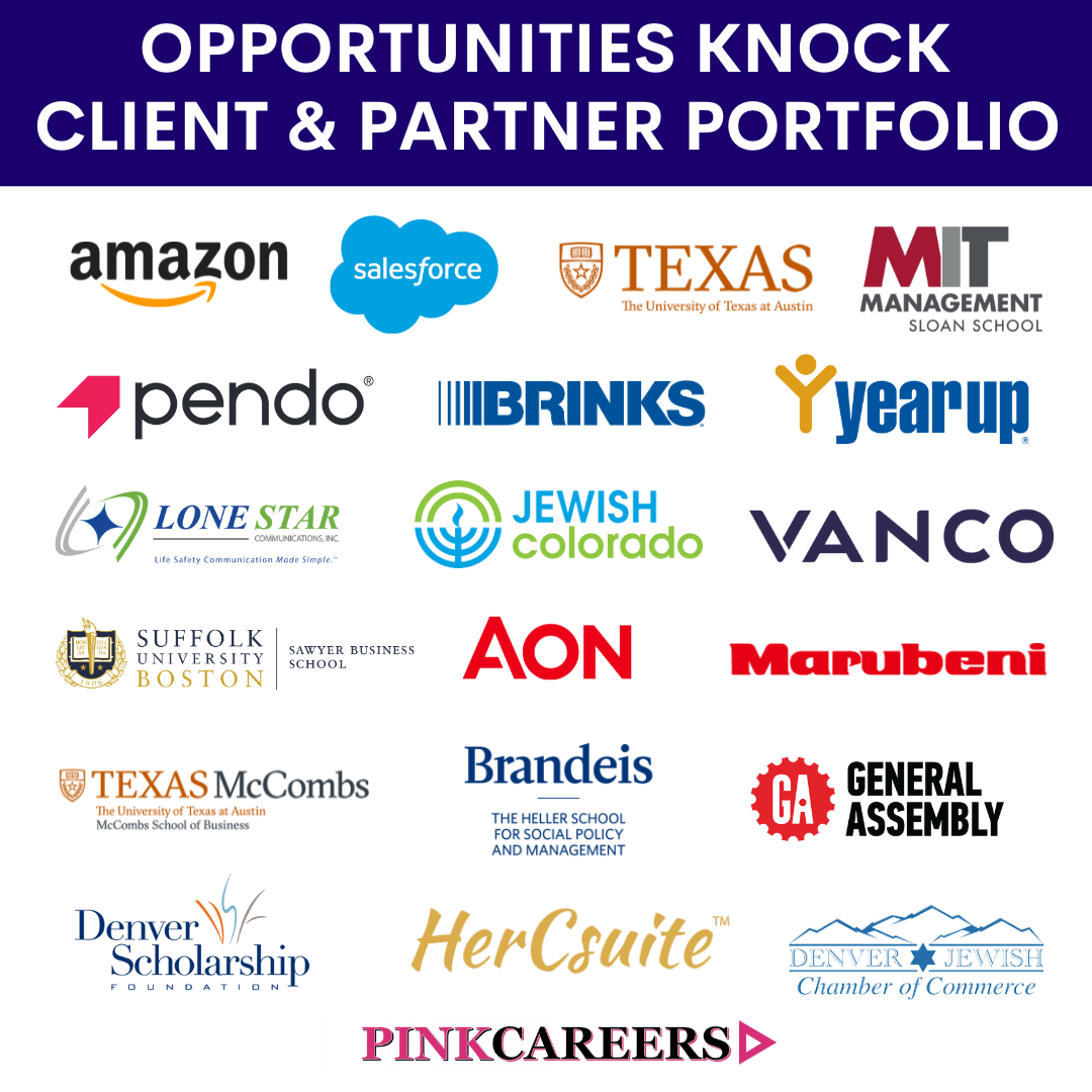 Opportunities Knock client portfolio
